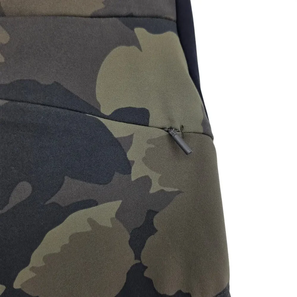 Athleta Green Essex Camo High Rise Hybrid Jogger Leggings W/ Pockets Size M